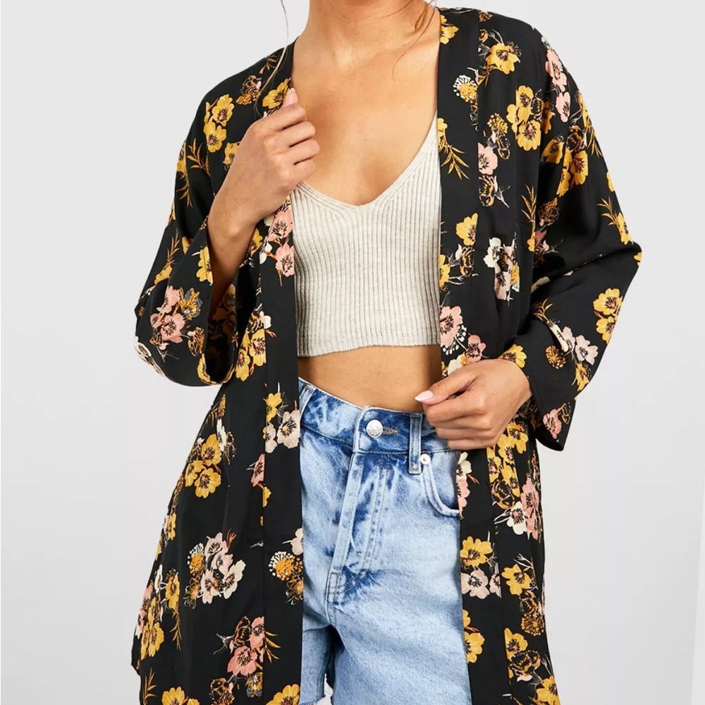 Floral Kimono Cardigan